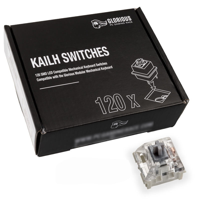 Glorious Kailh Speed Silver Switchar (120 St)