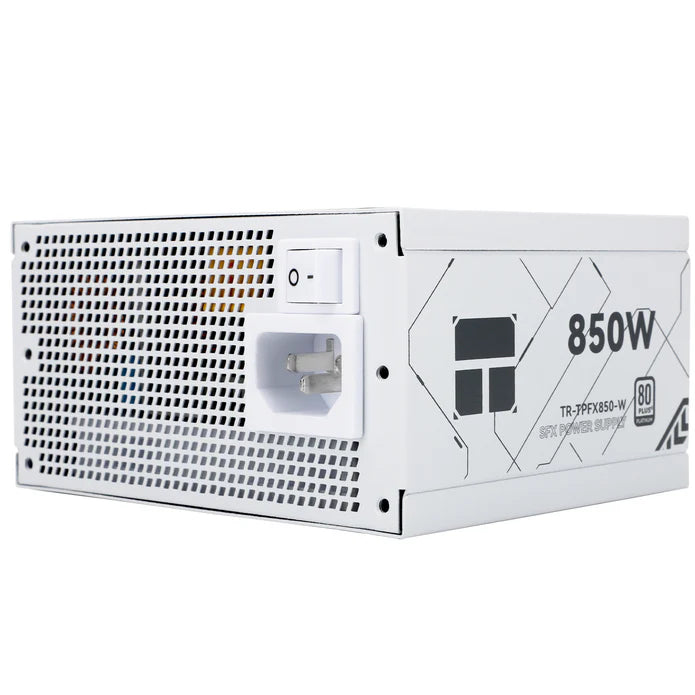 Thermalright TR-TPFX 850W, 80+ Platinum Modulärt Nätaggregat, SFX, Vit