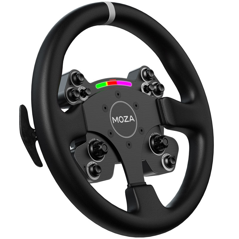 MOZA CS V2 Ratt - Läder (33 Cm)