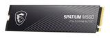 MSI SPATIUM M560 2 TB SSD - M.2 PCIe 5.0 NVMe - produktbillede