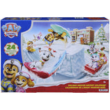 PAW Patrol julekalender 2026 – Vinterfigurer og slæder – 6076493 – kalenderens forside