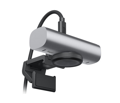 Logitech - MX Brio Ultra HD 4K Collaboration and Streaming Webcam - Graphite Logitech
