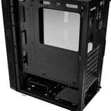 Kolink Nimbus RGB Midi-Tower, härdat glas - Svart