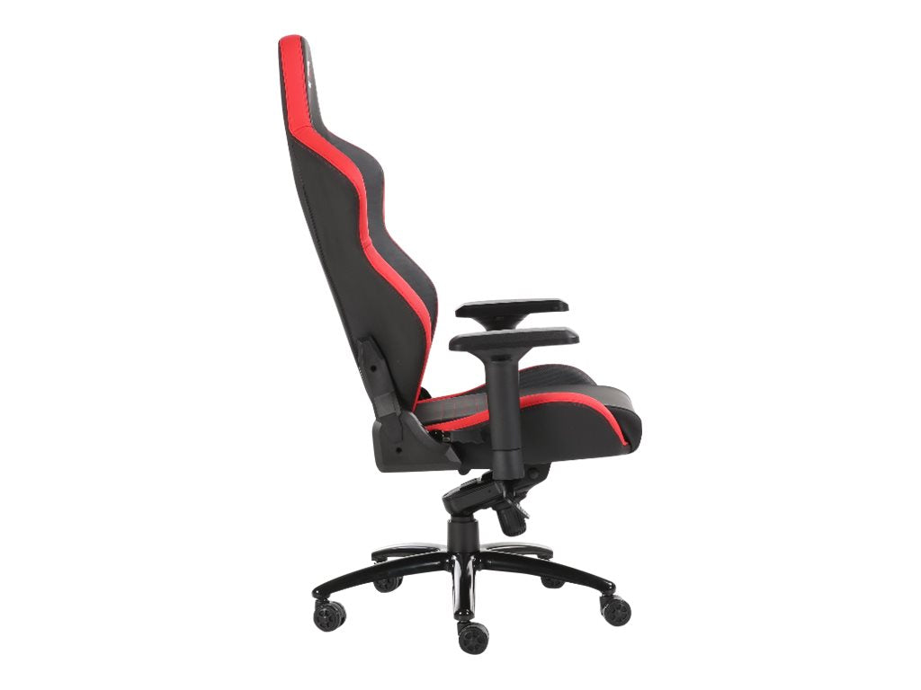 Nordic Gaming Heavy Metal Gamer Stol Svart Röd