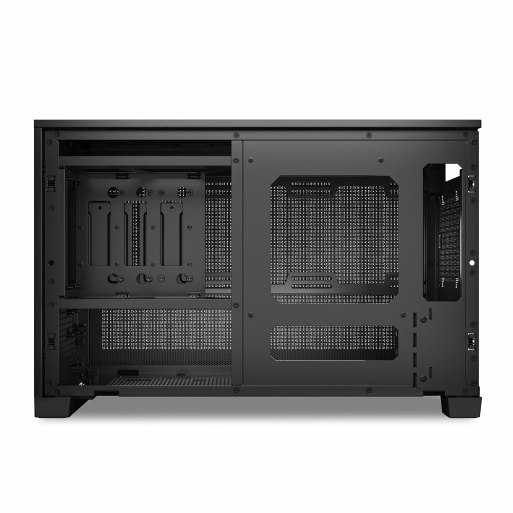 Sharkoon REBEL C20 RGB ITX Tower Chassi - Svart