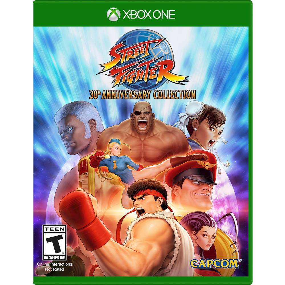 Street Fighter 30th Anniversary Collection – Xbox One – spilomslag
