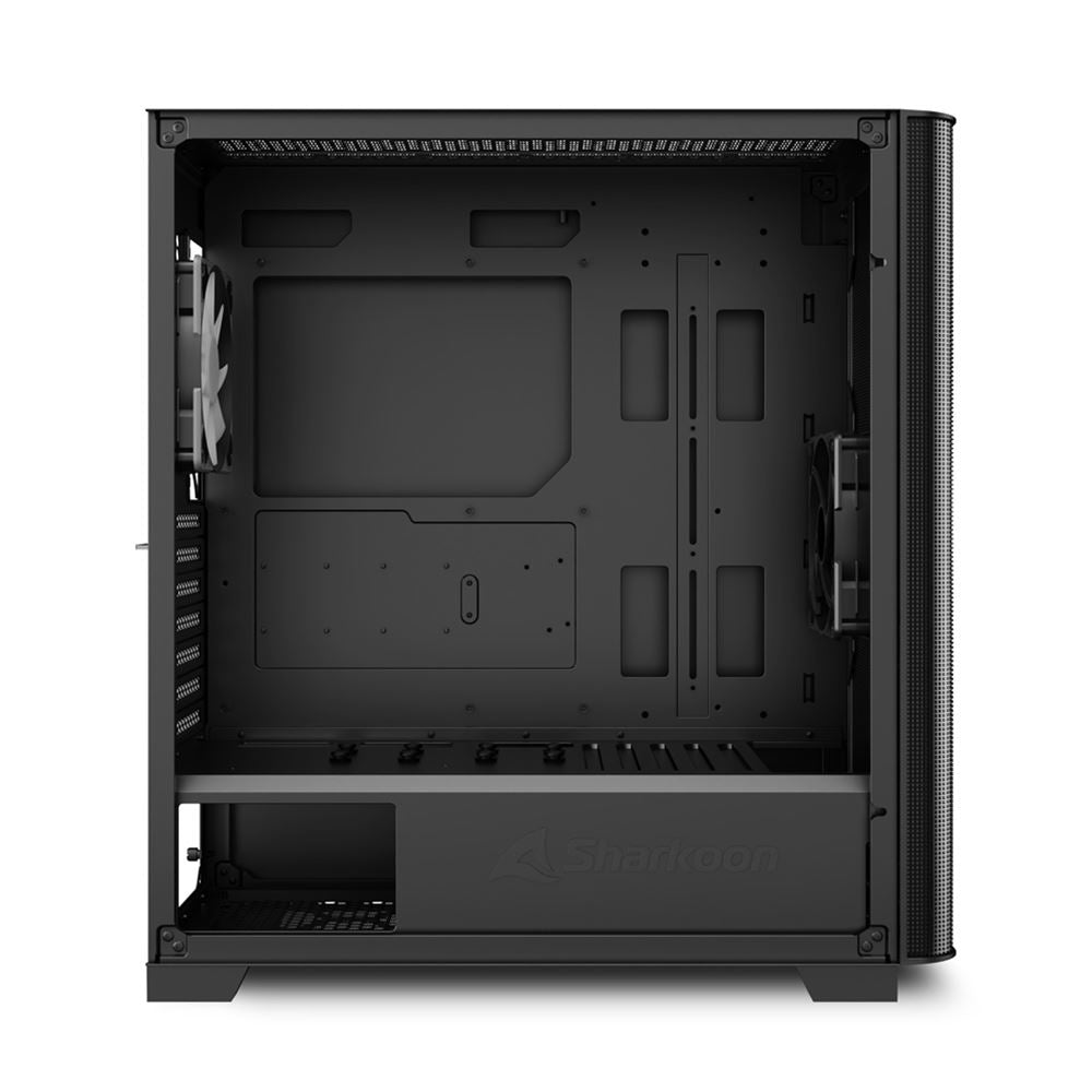 Sharkoon M30 RGB Full Tower - Svart, Härdat Glas