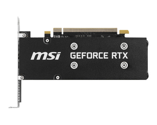 MSI GeForce RTX 3050 LP E 6G OC – bagside