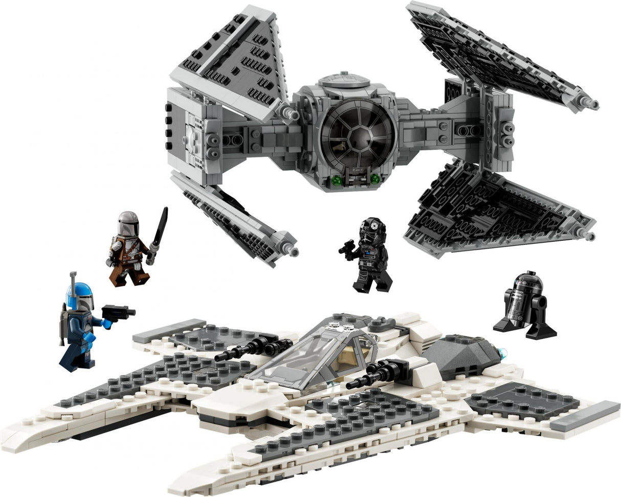 LEGO Star Wars - Mandalorian Fang Fighter Vs. TIE Interceptor (75348)