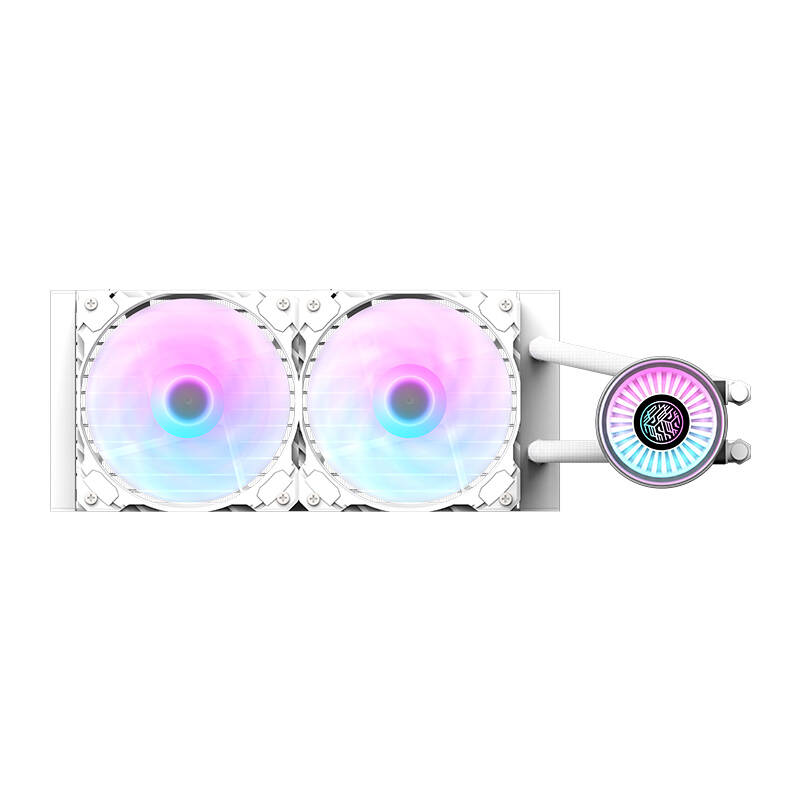 Darkflash DN 240 CPU Vätskekylning (vit)