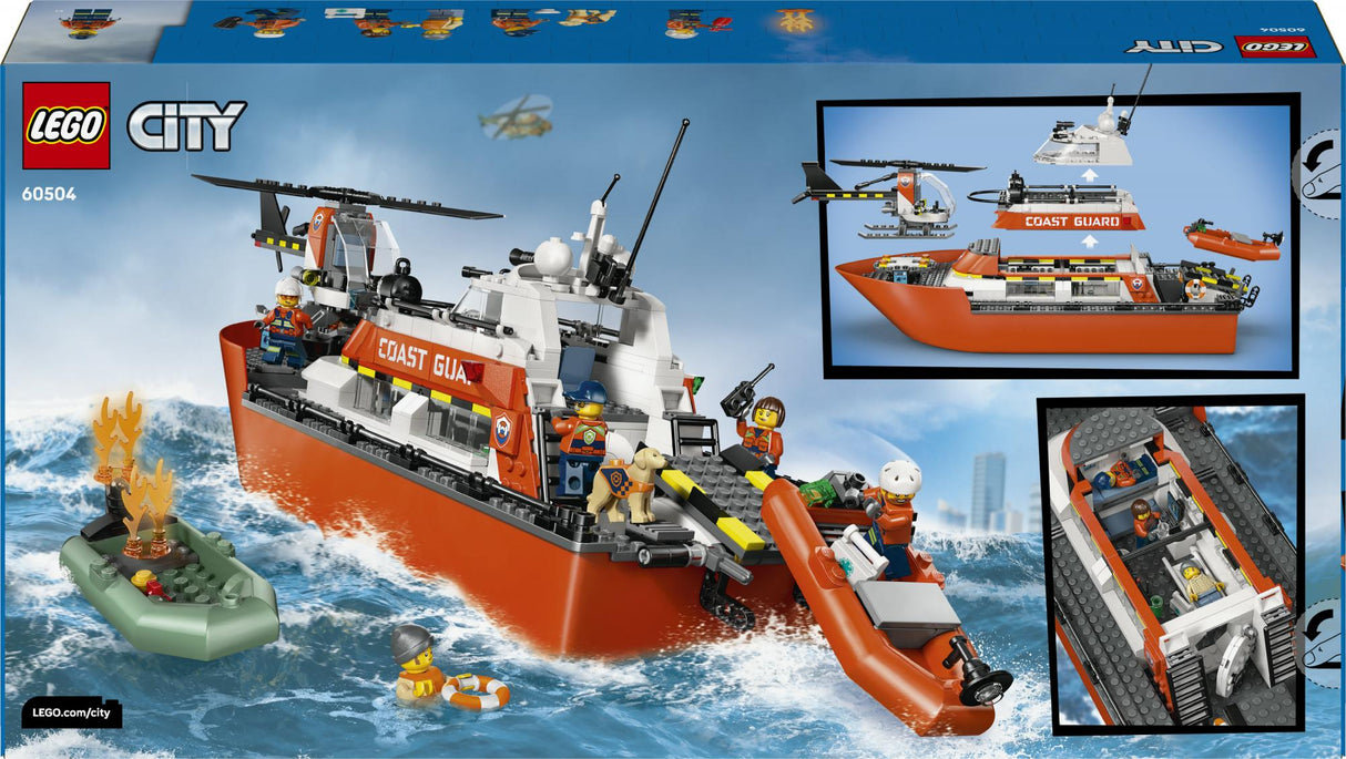 LEGO - LEGO City - Coast Guard Rescue Boat & Helicopter (60504) LEGO