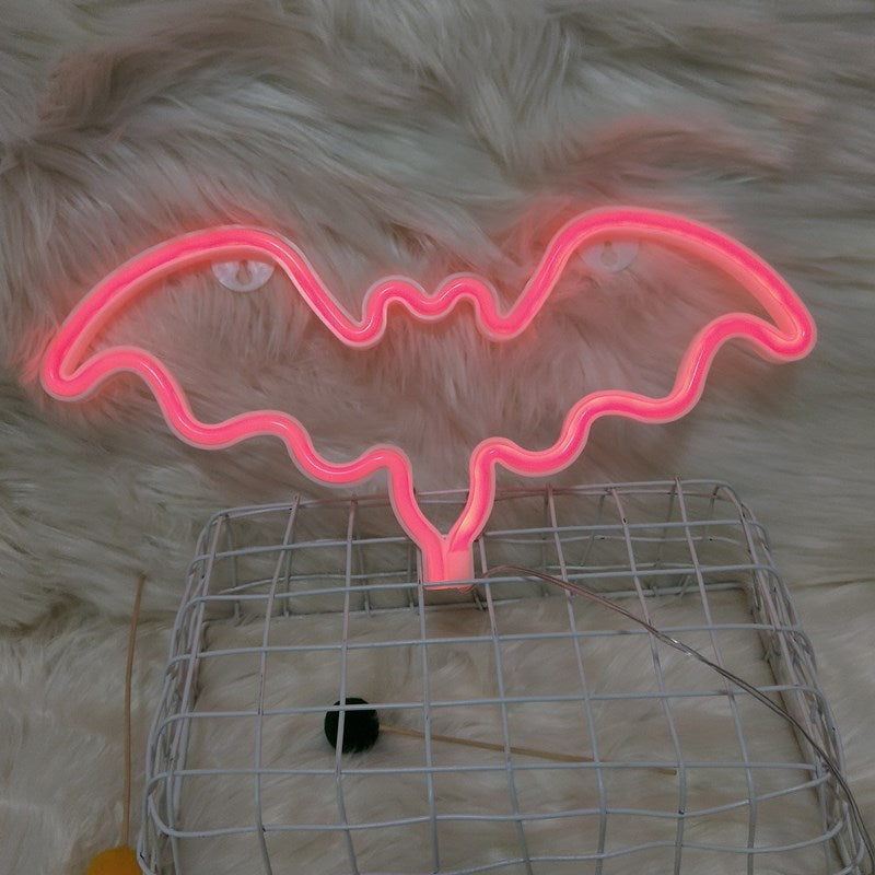 Geekd - Bat Neon Lampa