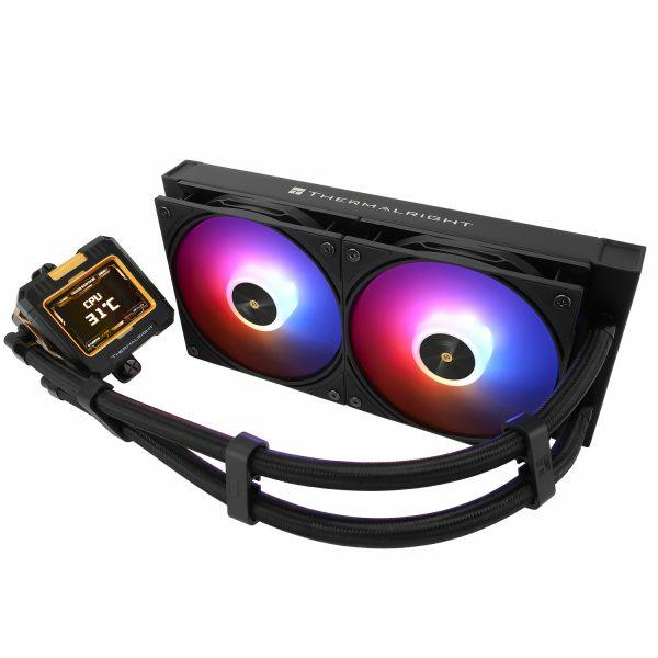 Thermalright Frozen Warframe Black ARGB - AIO, 240mm, LCD