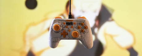 Konix Naruto Kakashi – kablet controller til Switch og PC – hvid – produktbillede 4