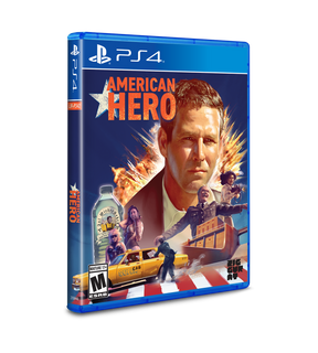 American Hero - Limited Run #465 – PlayStation 4 – spilomslag