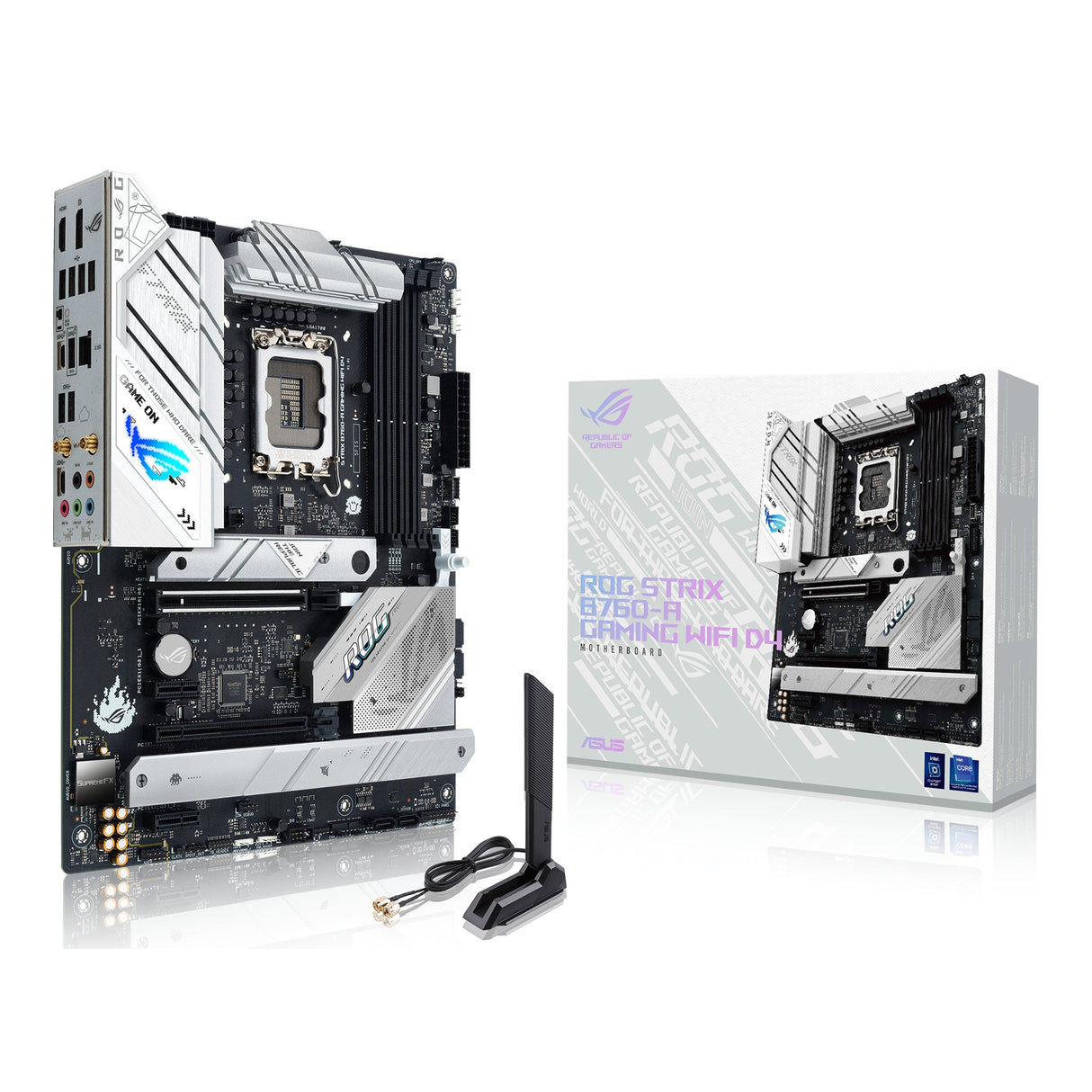ASUS ROG STRIX B760-A GAMING WIFI D4 (ATX, B760, LGA 1700, DDR4)