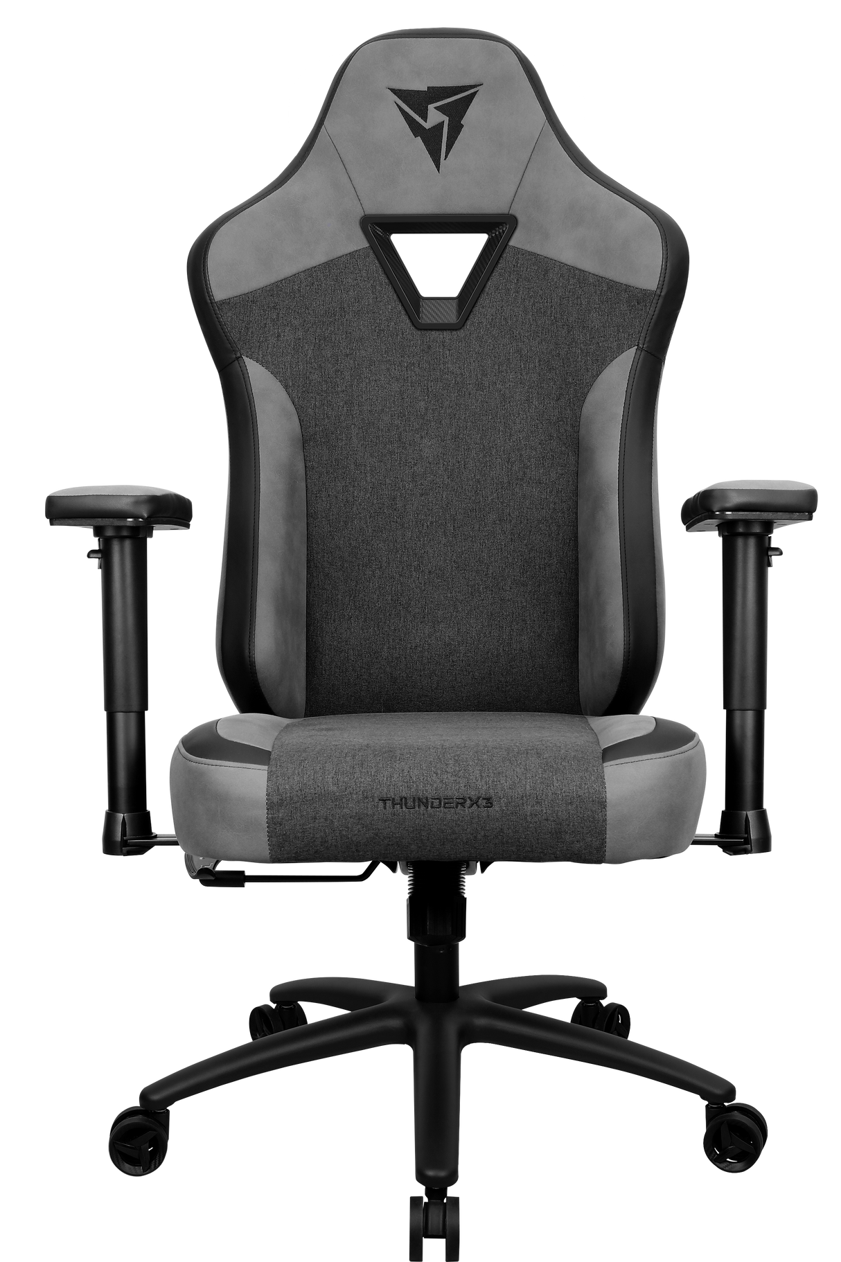ThunderX3 EAZE Loft Svart - 125 Kg Max, Ergonomisk Träkudde Av Memory Foam, Nackstöd, 2d Armstöd
