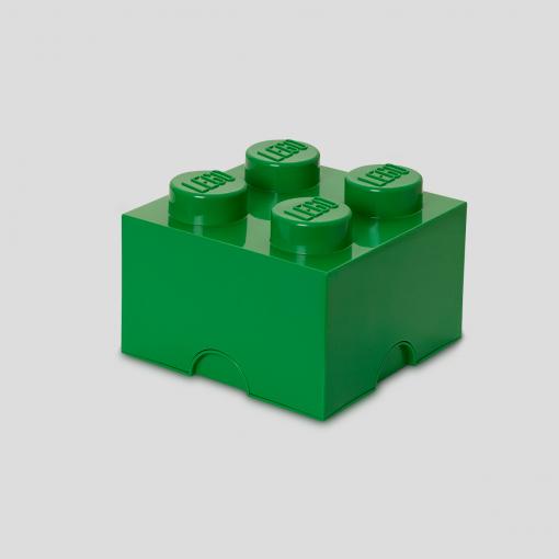 Room Copenhagen LEGO Förvaringskloss 4 grön - RC40031734