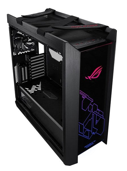 ASUS ROG STRIX HELIOS GX601 SVART Härdat Glas RGB