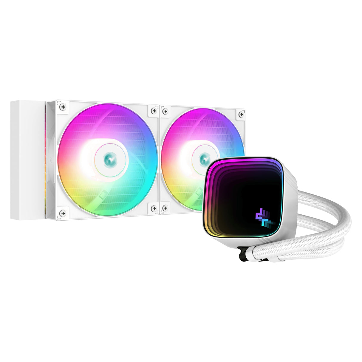 Deepcool Infinity Series LS520 SE Processor Vätskekylningssystem 1-pack Vit 120 Mm