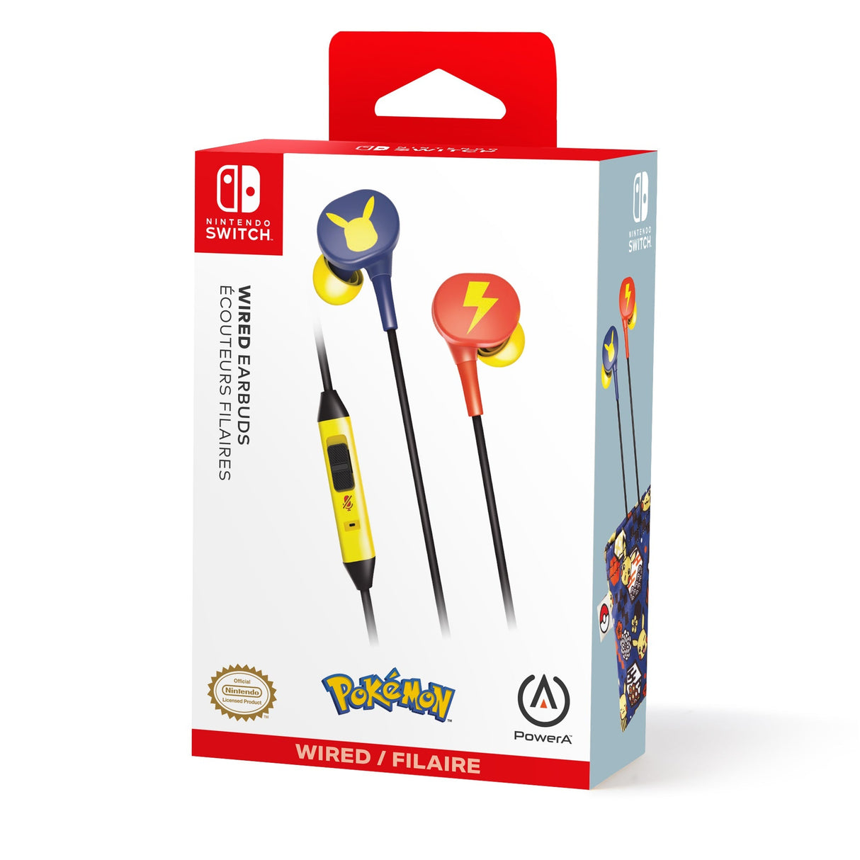 PowerA NSW Trådbundna Hörlurar - Pokémon Pikachu Blossom