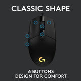 Logitech - G203 LIGHTSYNC Gaming Mus Svart
