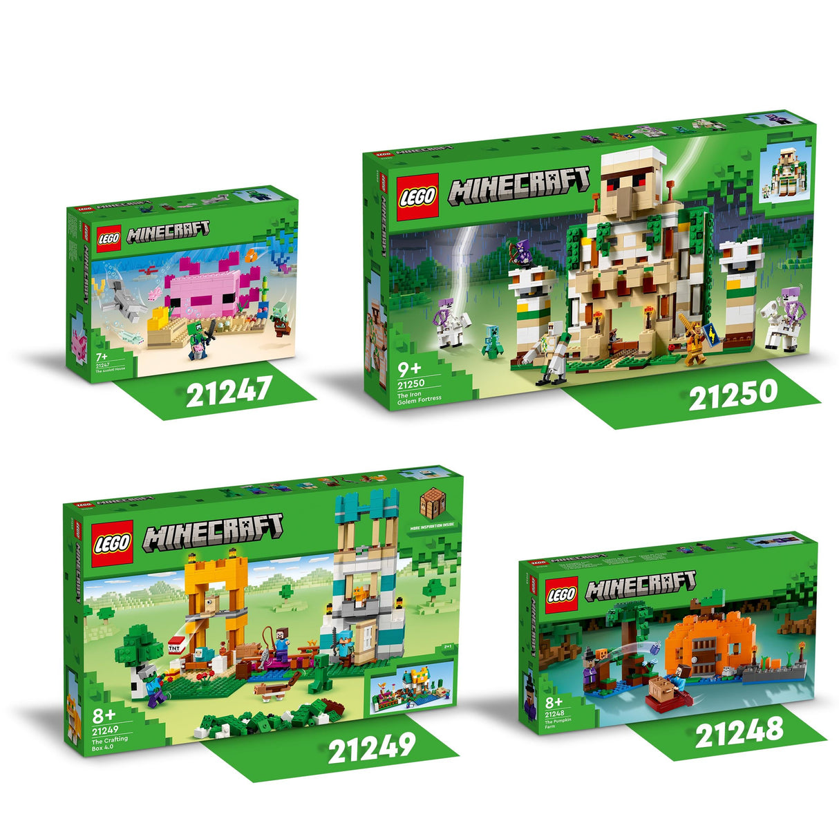 LEGO Minecraft - The Axolotl House (21247)