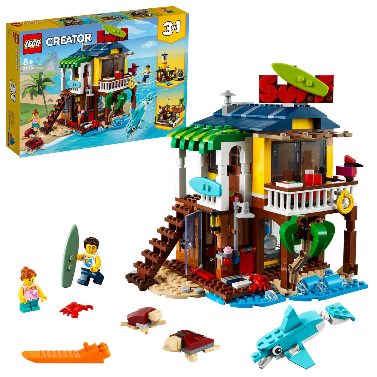 LEGO Creator Surfer Beach House 31118