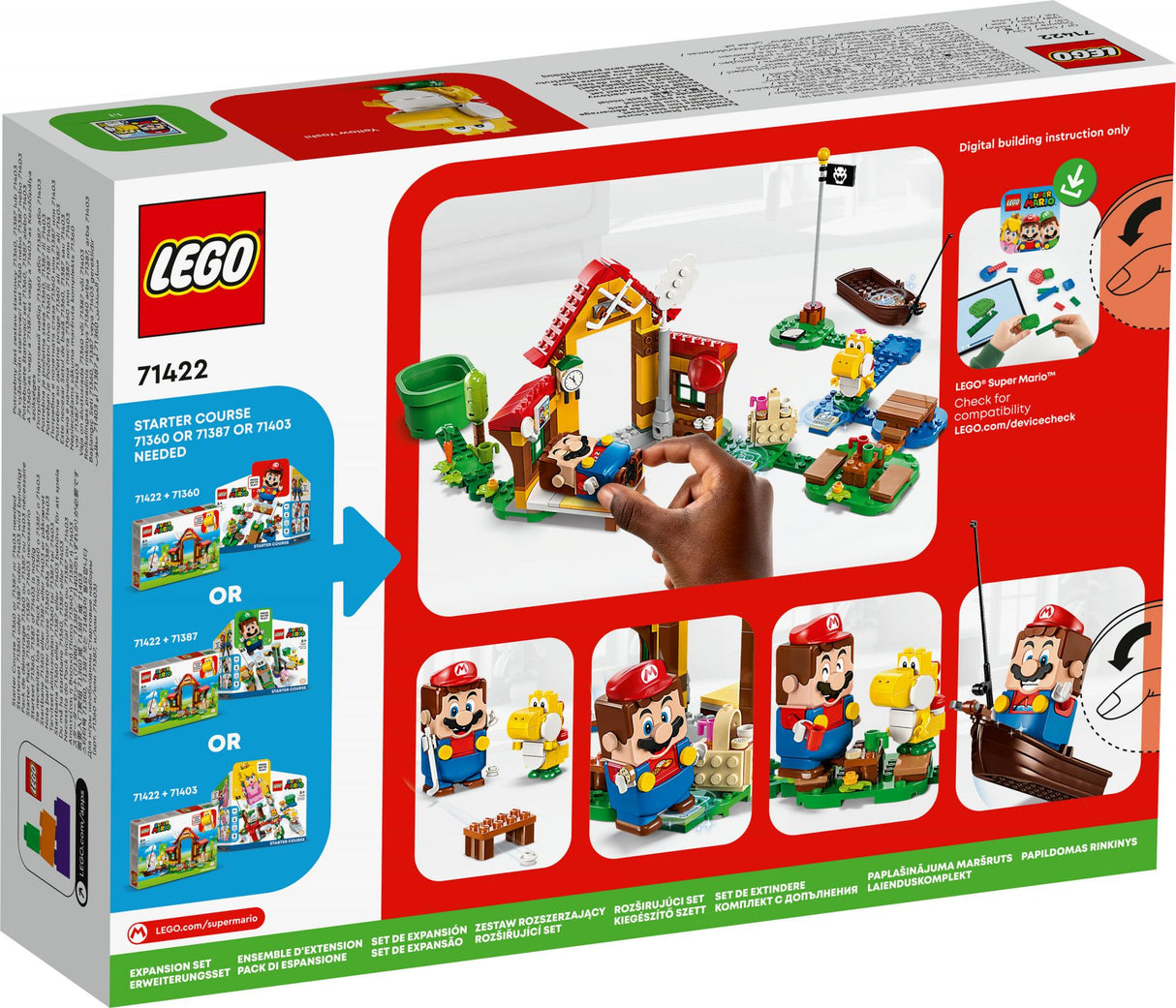 LEGO Super Mario - Picknick På Mario&#039;s House Expansion Set (71422)