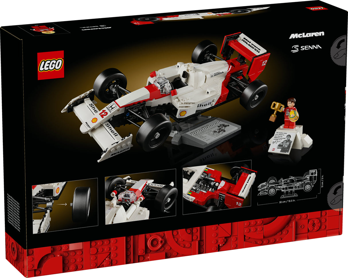 LEGO 10330 Icons McLaren MP4/4 och Ayrton Senna