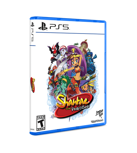 Shantae And The Pirates Curse - Limited Run #5 – PlayStation 5 – spilomslag