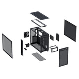 ASUS PRIME AP303 TG – kabinet – Sort
