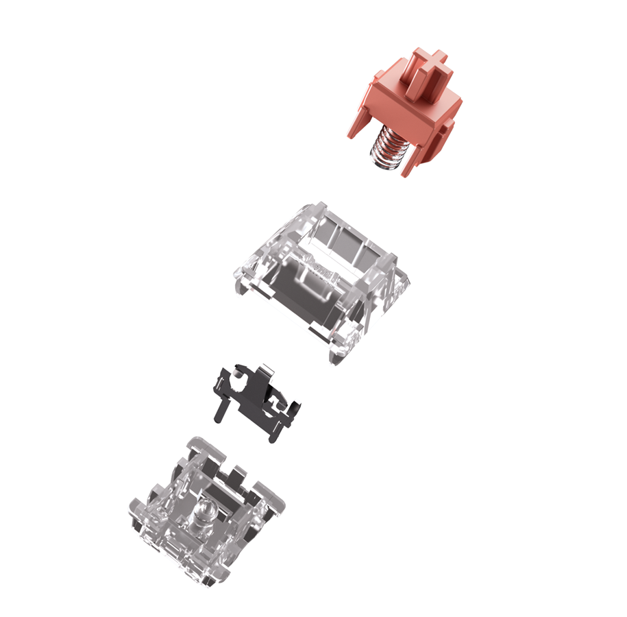 Glorious Mechanical Switches (110st) - Fox - Ultralätt [Linjär] 30g