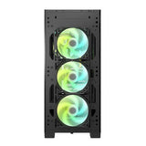 Darkflash DK361 Datorfodral + 4 Fläktar (svart)
