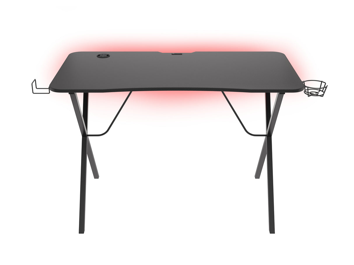 Genesis Holm 200 RGB Spelbord - Svart