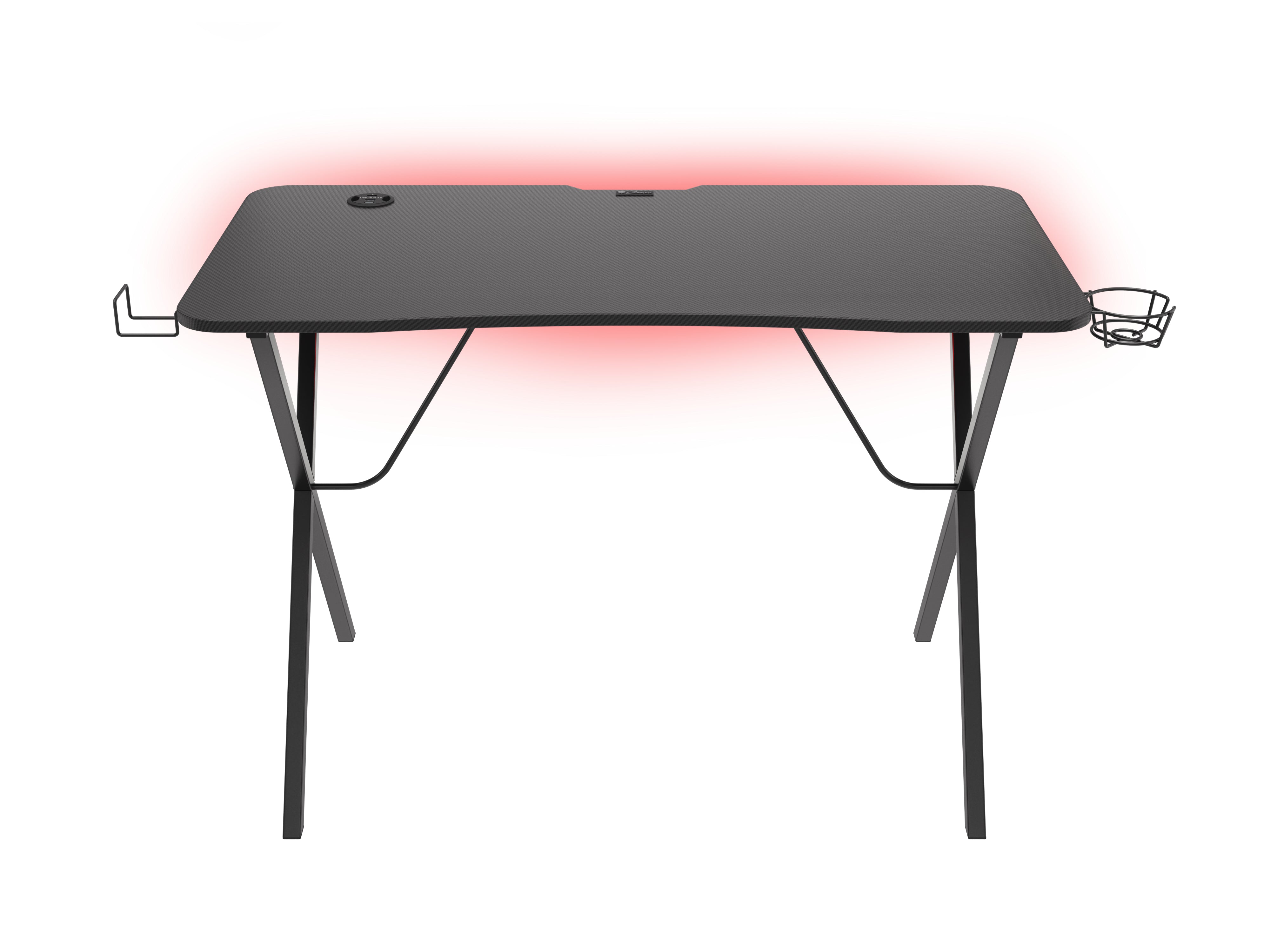 Genesis Holm 200 RGB Spelbord - Svart