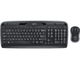 Logitech - Wireless Combo MK330 Mouse + Keyboard - Nordic Layout Logitech