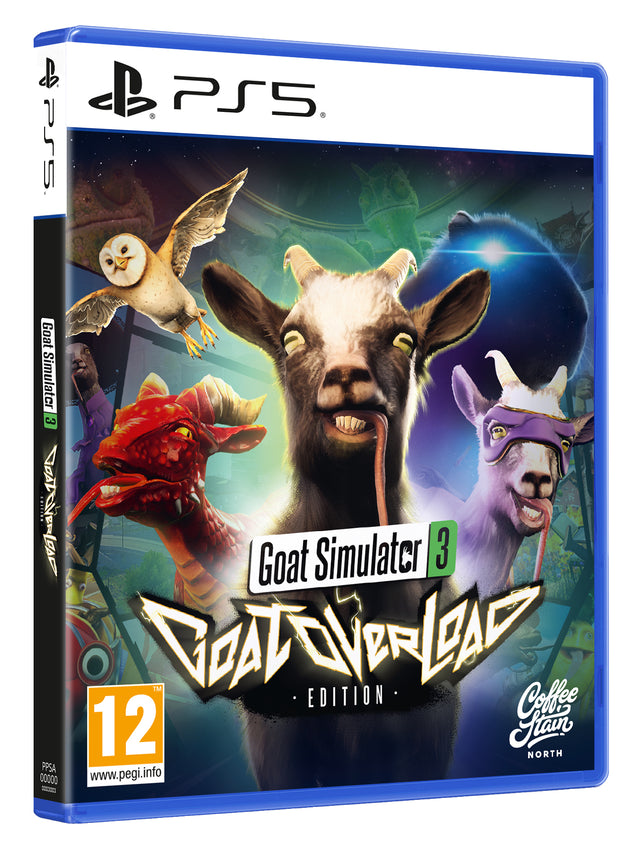Goat Simulator 3 – Goat Overload Edition – PlayStation 5 – spilomslag