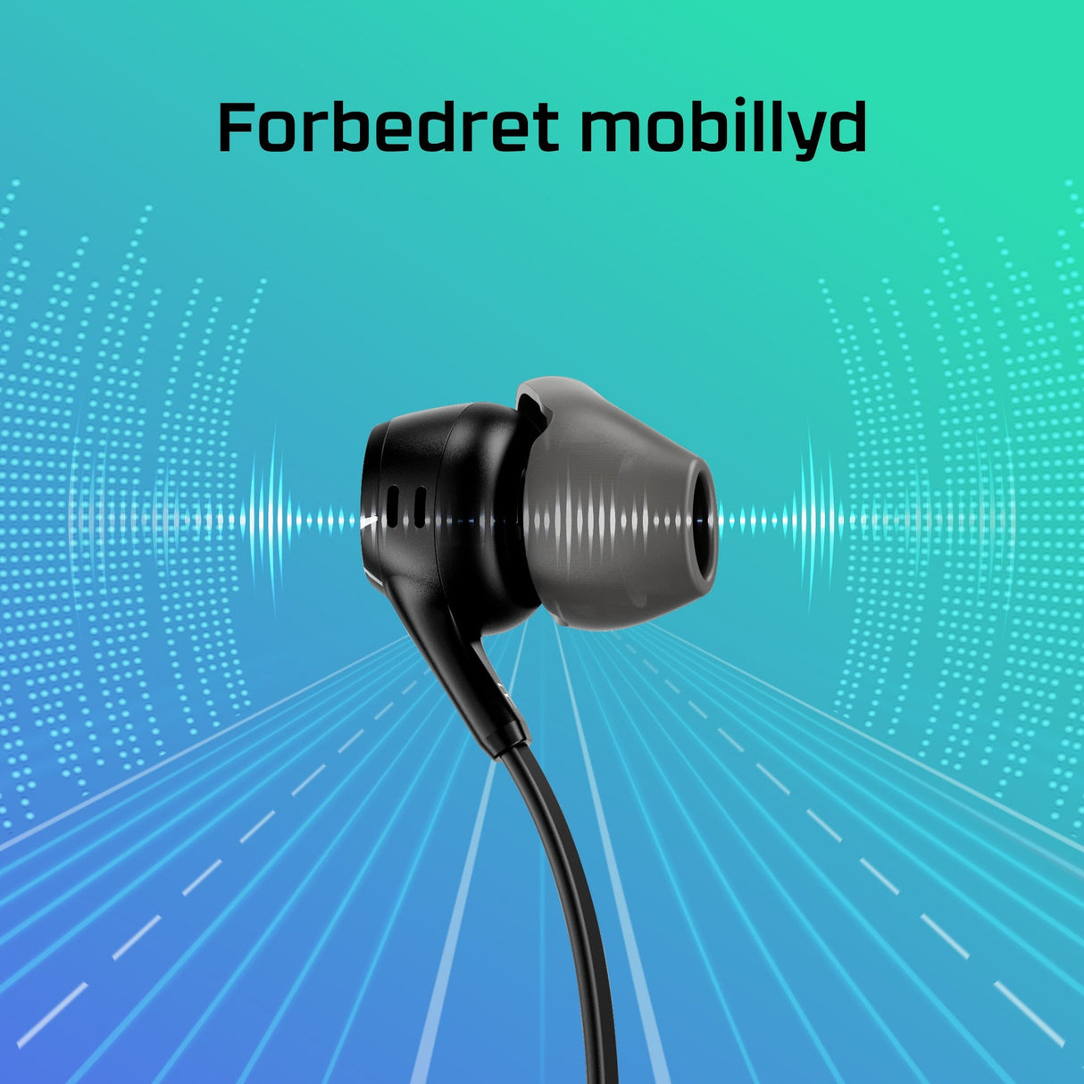 HyperX Cloud Earbuds II Kablingsanslutna Öronproppar Svart