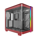 Montech King 95 Röd - Curved Glas