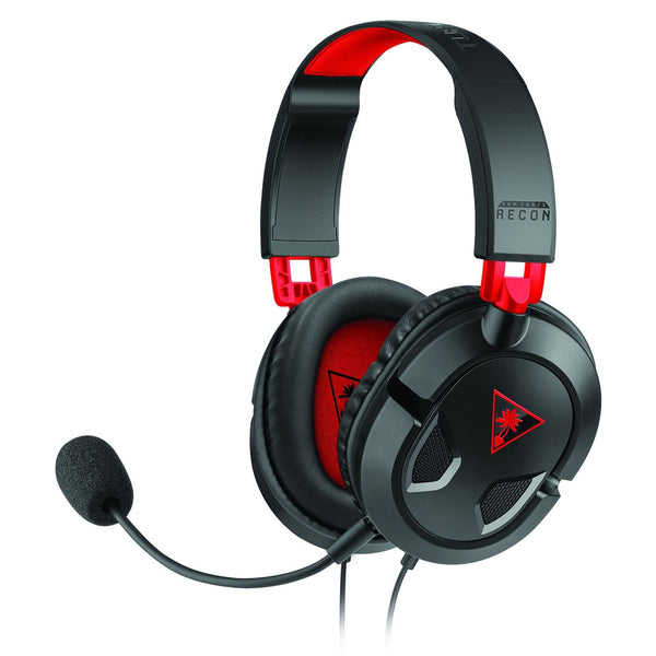 Turtle Beach Recon 50 Kablet Gaming Headset - Sort/Rød