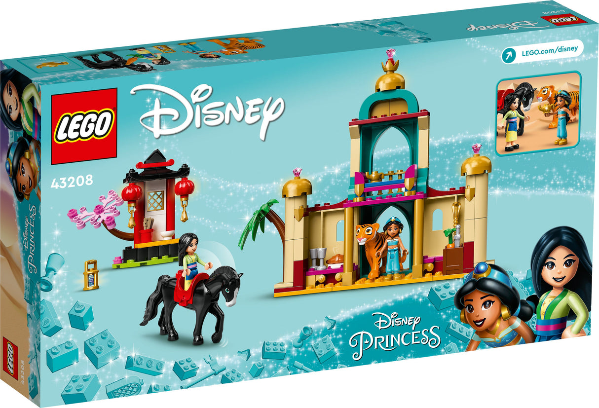 LEGO Disney Jasmine Och Mulans äventyr 43208