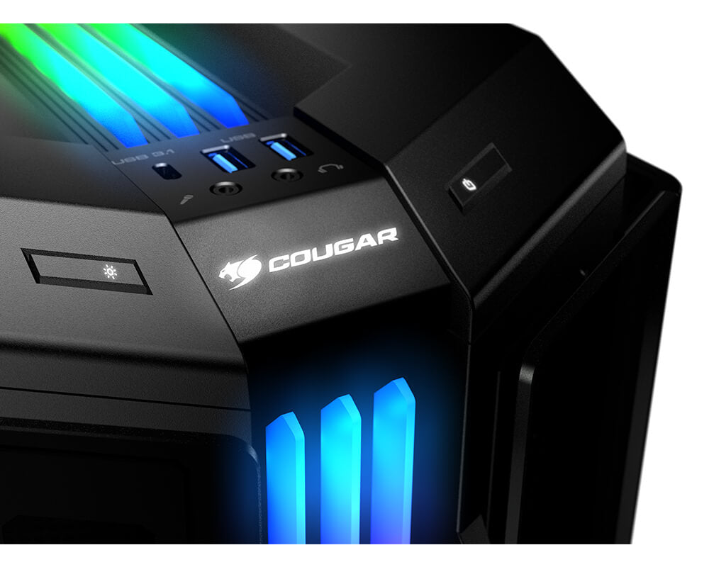 Cougar Gemini T PRO Tower ATX Svart