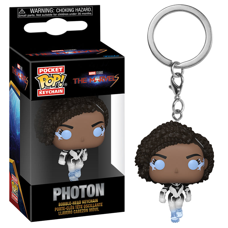 Llavero Pop! The Marvels - Photon 5 cm FUNKO