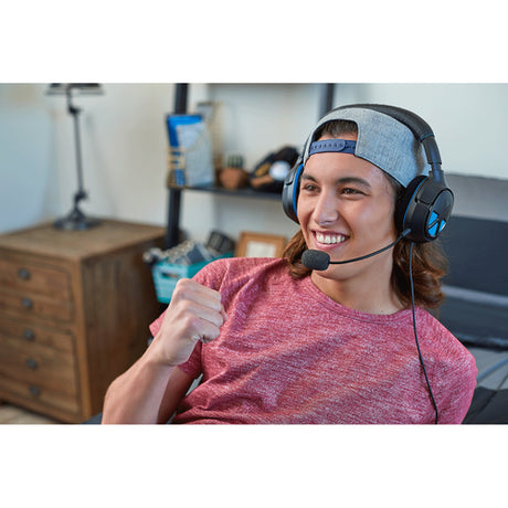 Turtle Beach Recon 150 – gamingheadset, sort/blå – Headset i brug