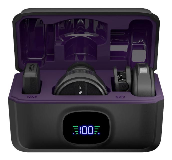 Streamplify MIC GO, Wireless Noice-Cancelling Microphone, compatibility with Android/iOS Streamplify