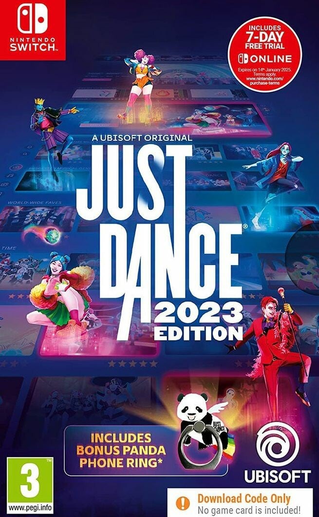 Just Dance 2023 (DE/Multi in Game) (Code in a Box) – Nintendo Switch-emballage