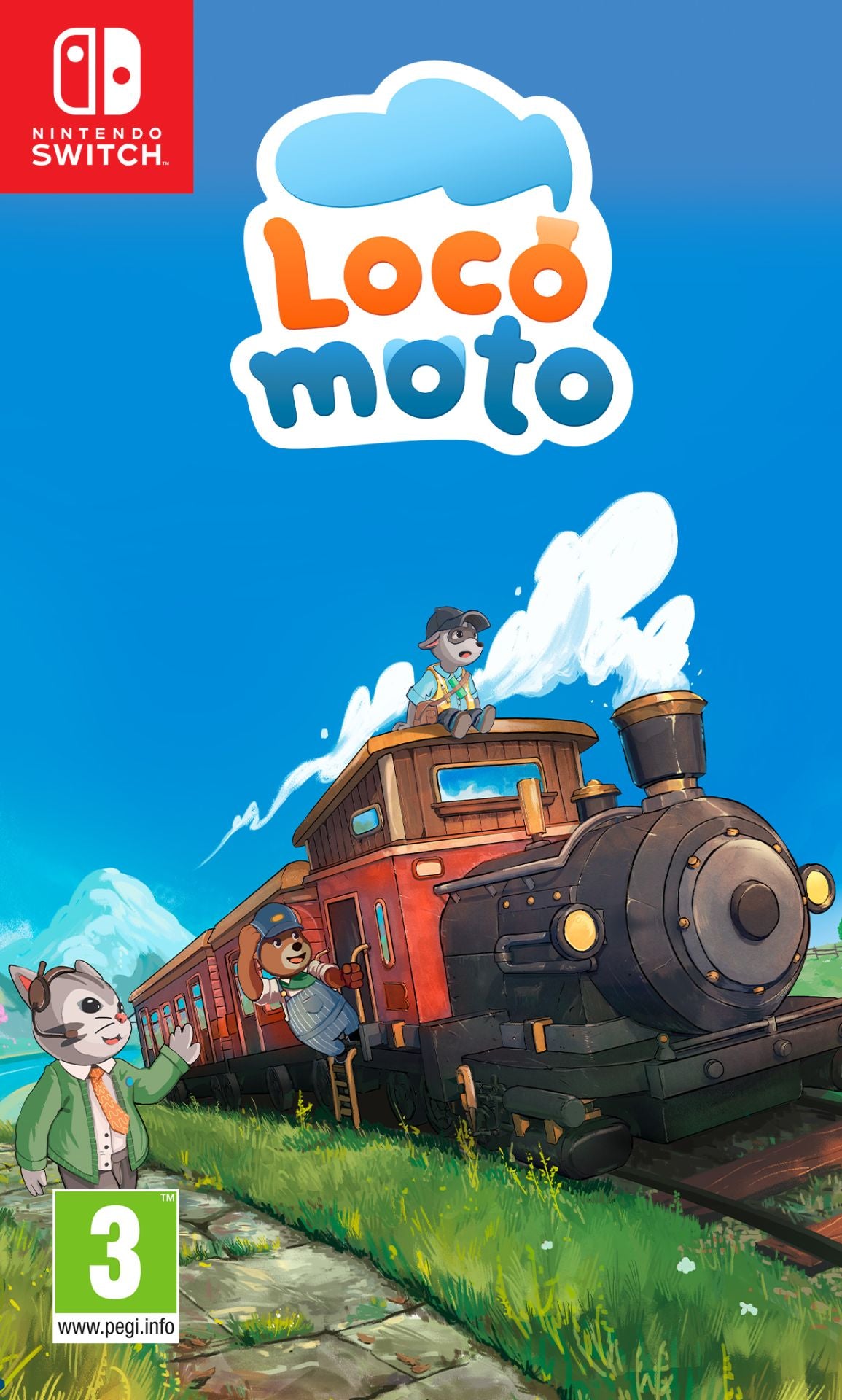 Locomoto – omslag til Nintendo Switch