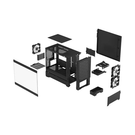 Mini Fractal Design Pop Mini Air Black Window Fractal design