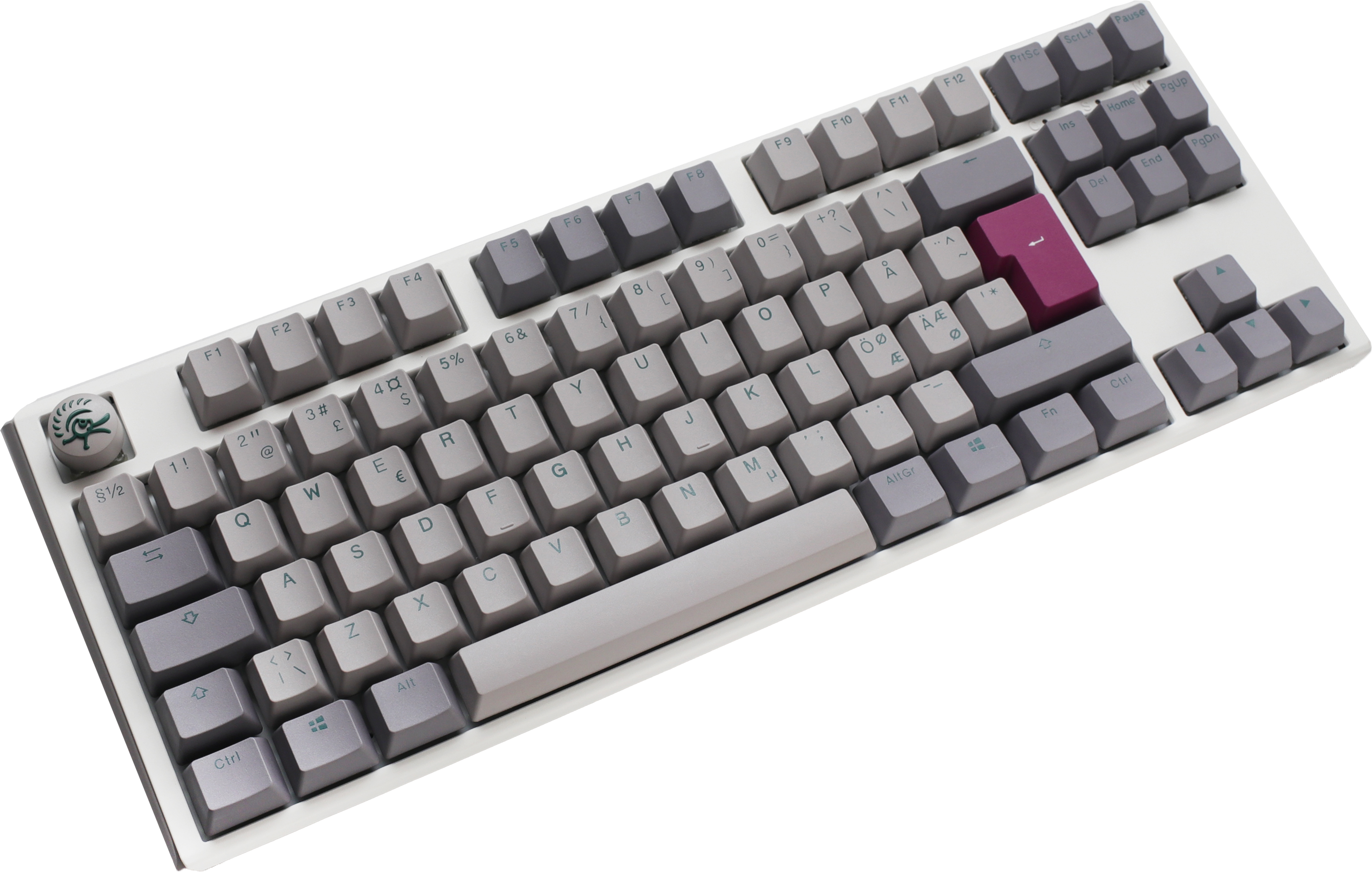 Ducky One 3 - Mist Nordic - TKL - Cherry Blue - RGB